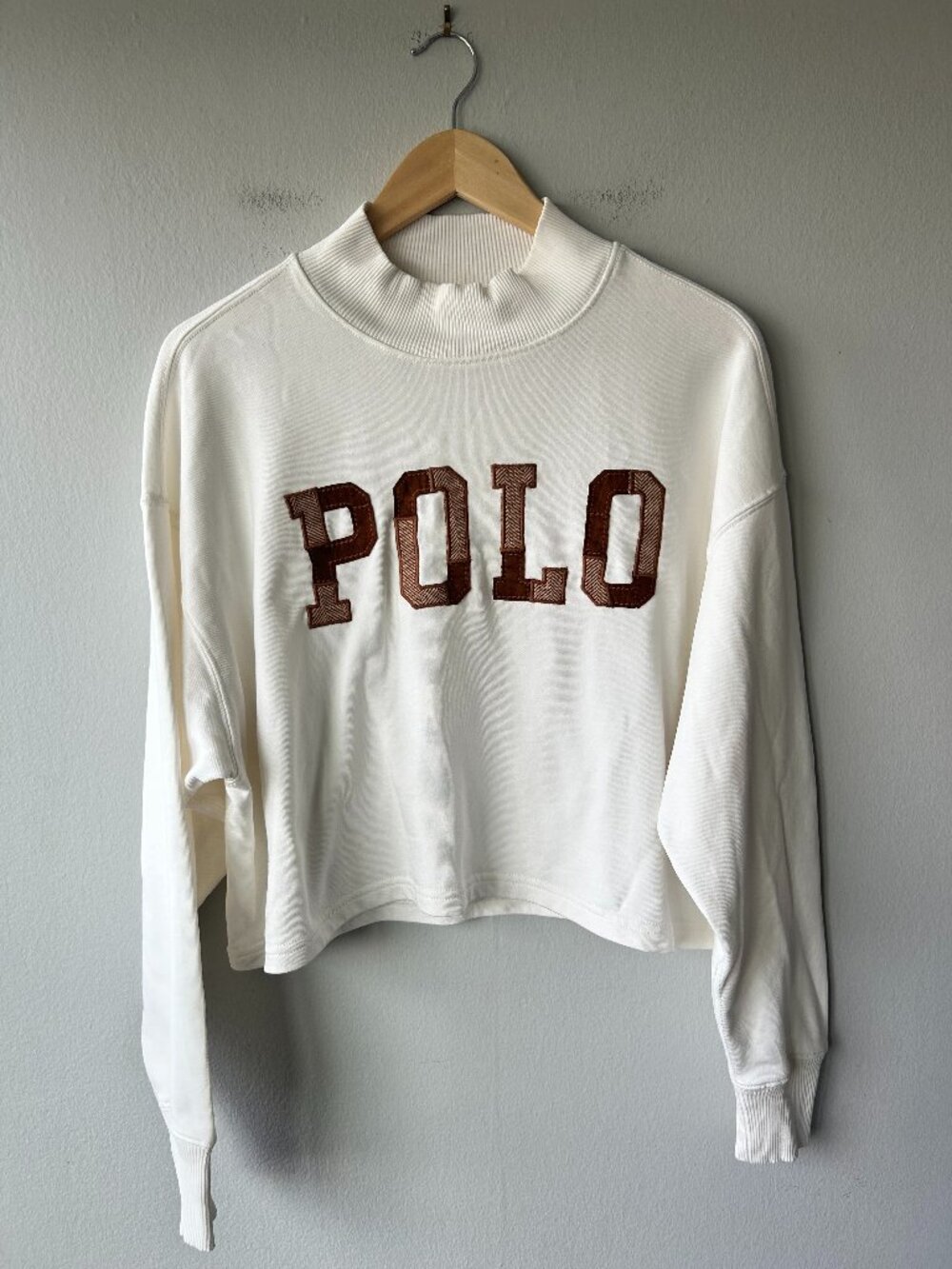 Polo Denim & Supply Ralph Lauren POLO Cropped Crewneck Sweatshirt